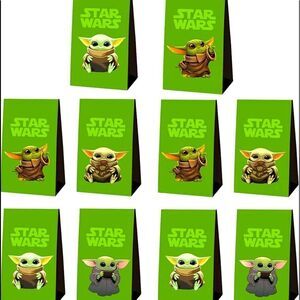 Star Wars 24 Party Bags & 100 Stickers NWT